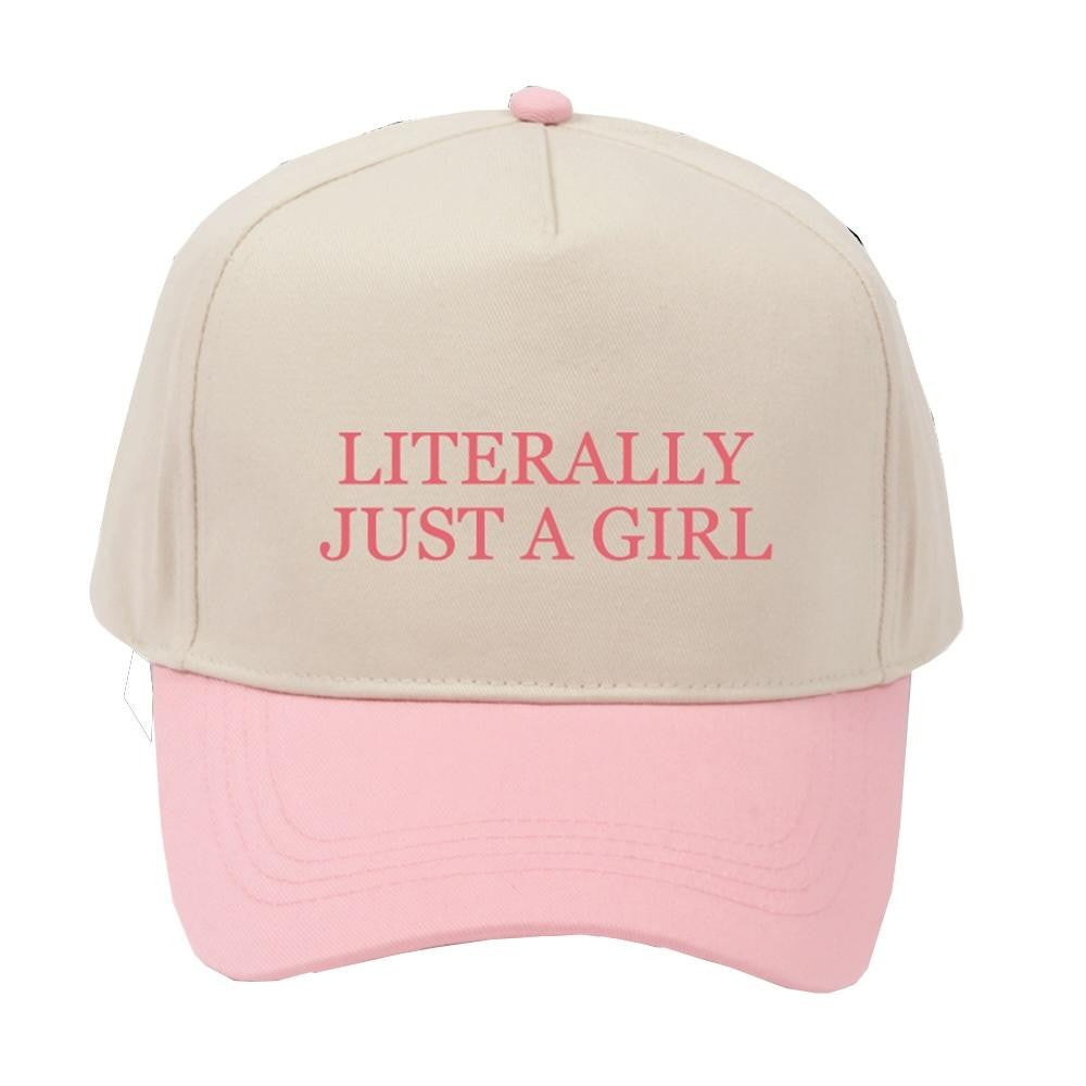 Pink "Literally just a Girl" Hat