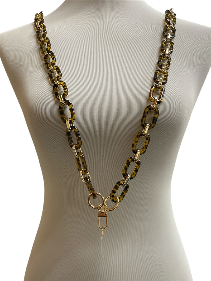 Phone Chain Strap Tortoise