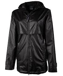 Black leopard Rain jacket