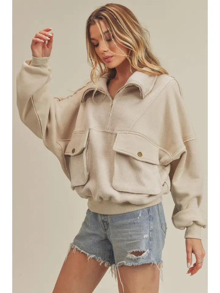 The Carter Pullover Cream ETA 8/1