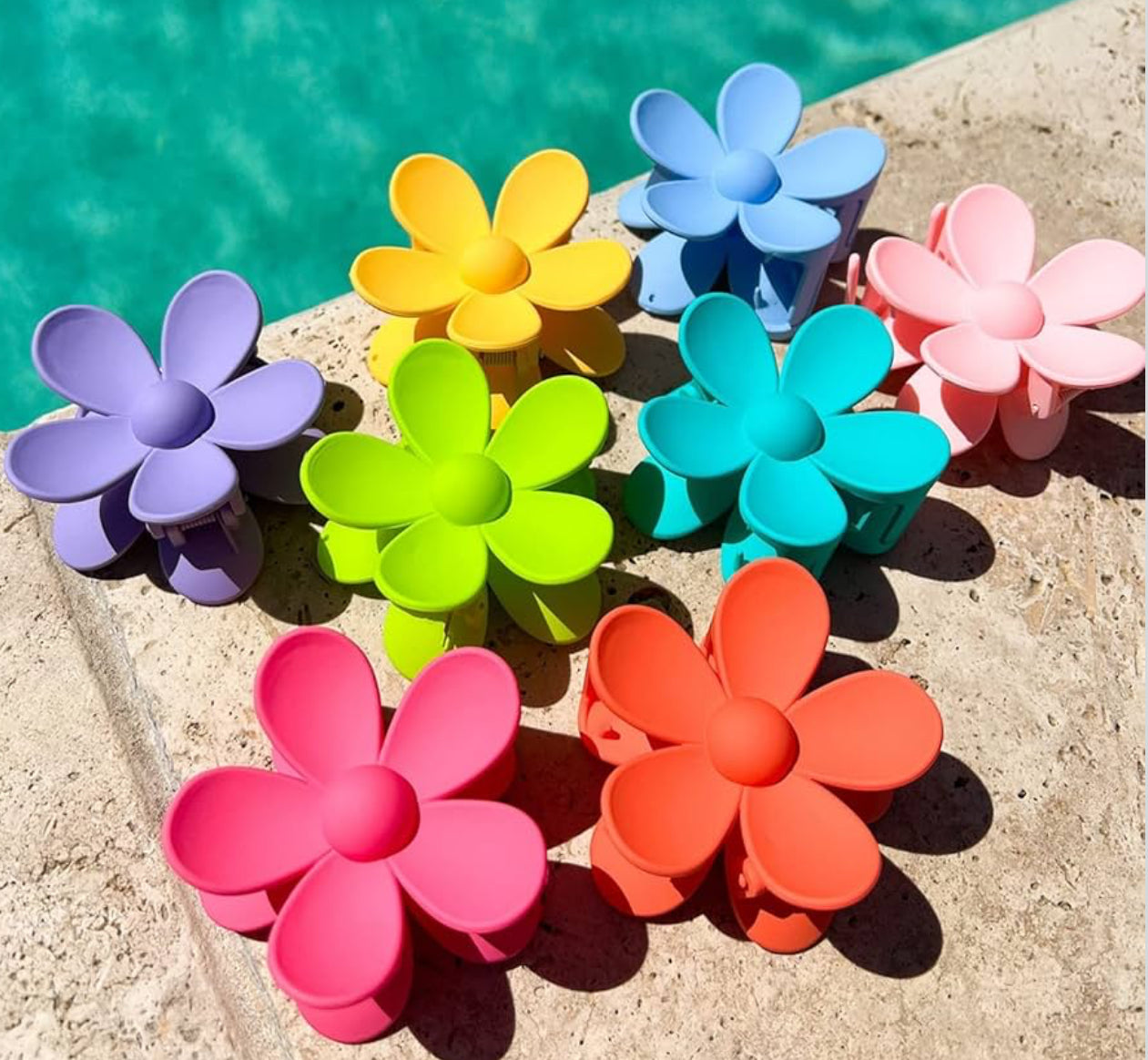Flower Hair clips