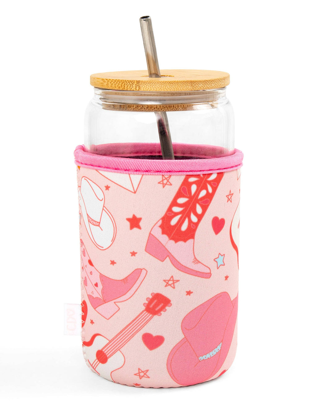 Howdy Cowgirl Western Drink Sleeve