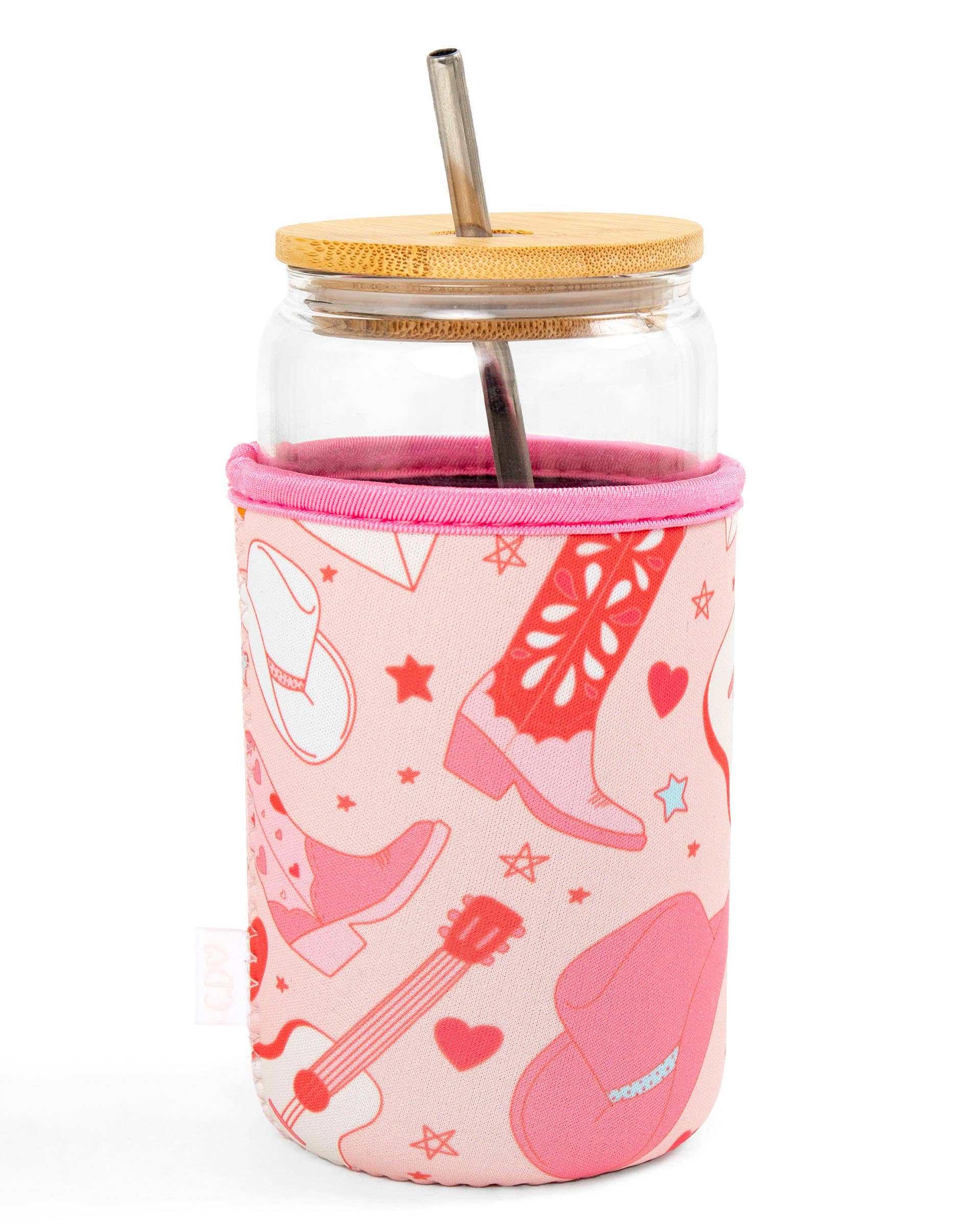 Howdy Cowgirl Western Drink Sleeve