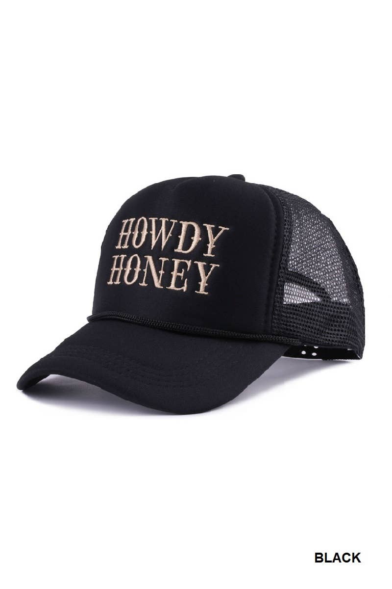 Howdy Honey Mesh Trucker Cap
