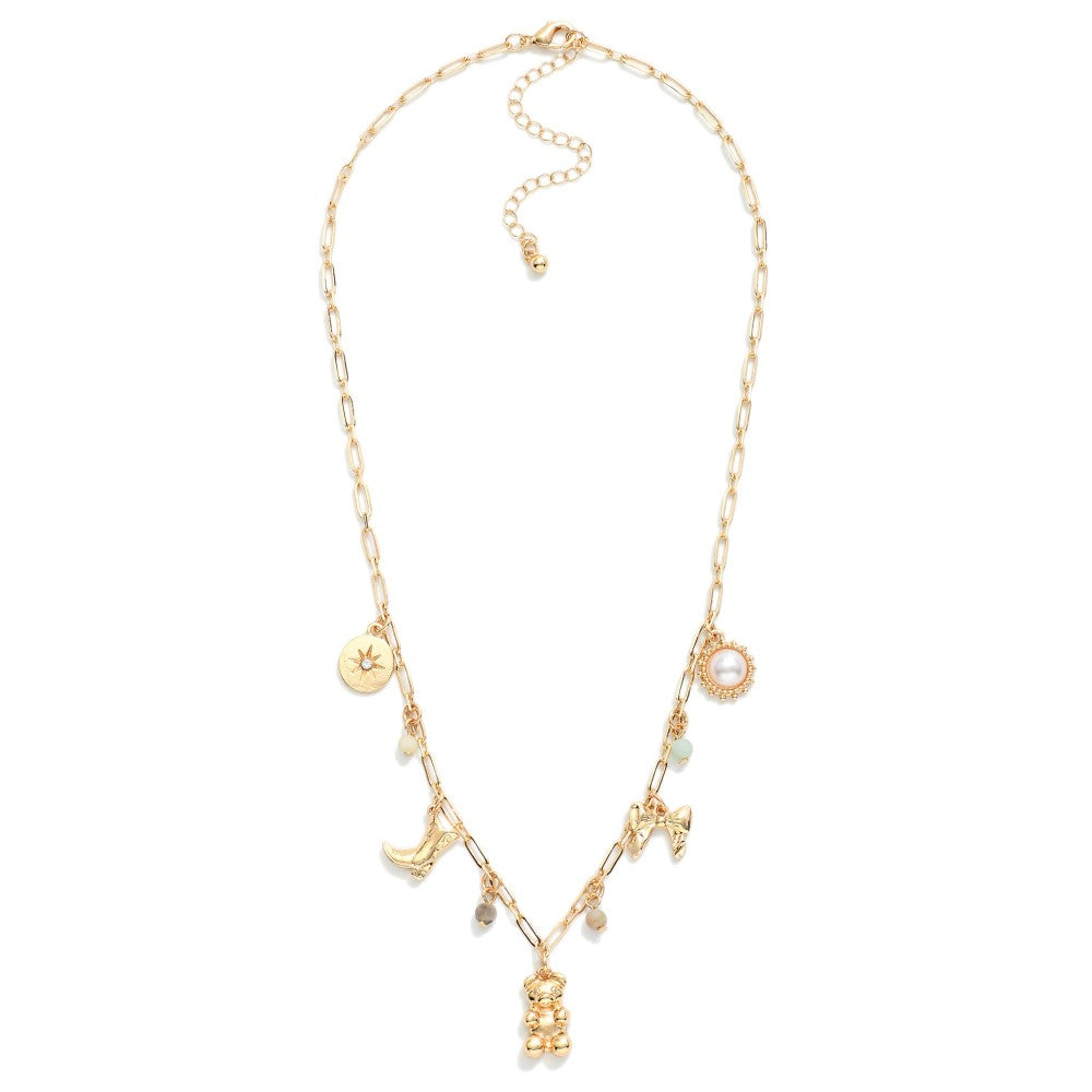 Gummy Bear Charm Necklace
