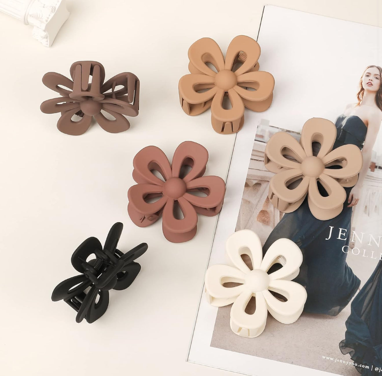Flower Hair clips