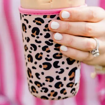 Leopard Drink Sleeve Medium