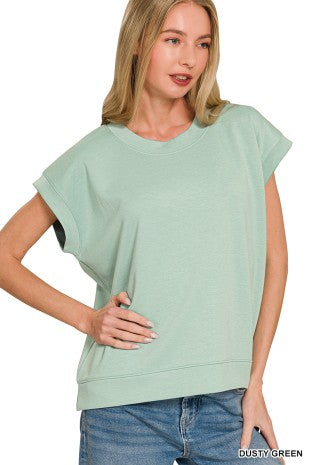 Scuba Short Sleeve Pullover Scuba Short Sleeve Pullover Dust Green