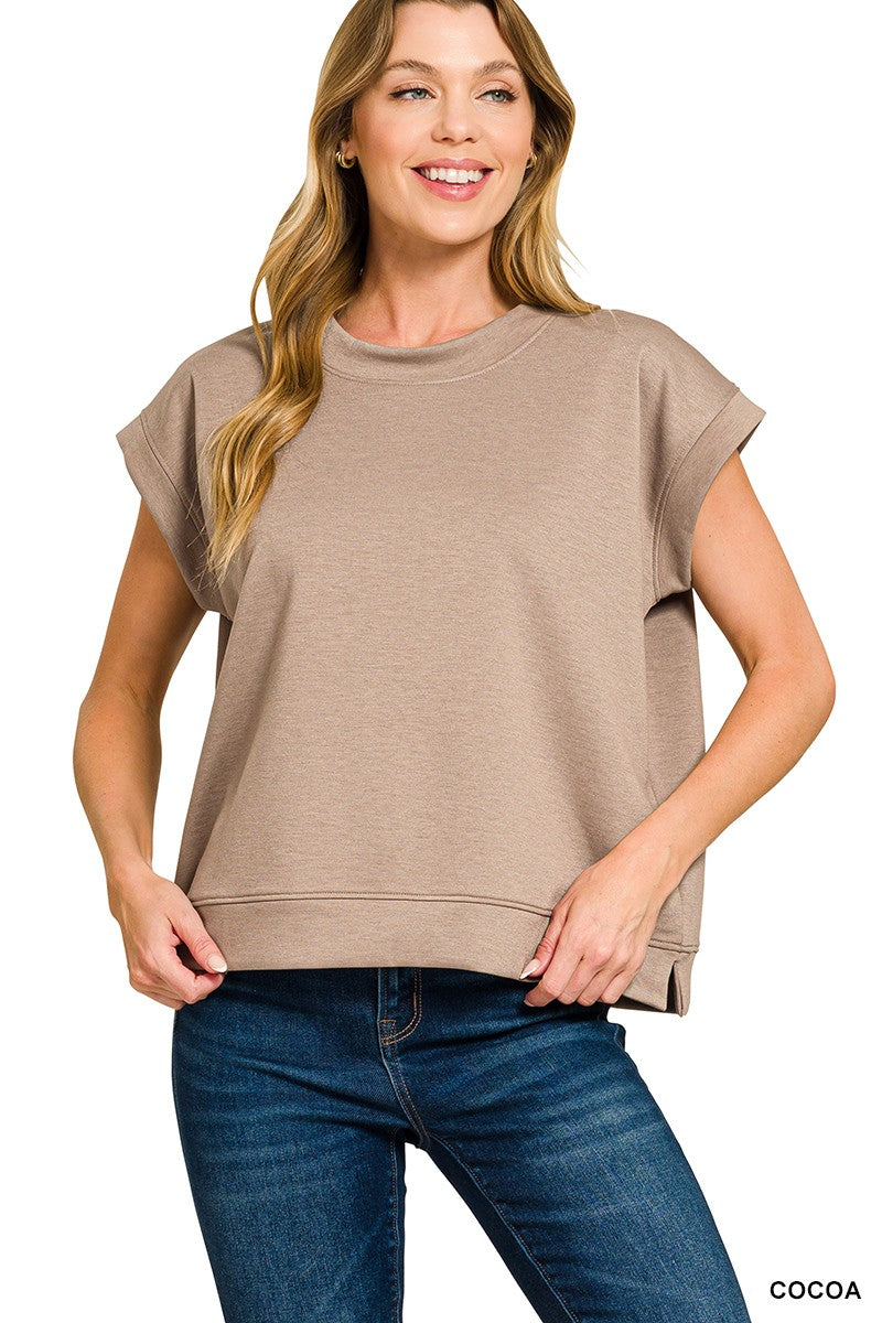 Scuba Short Sleeve Pullover ASH JADE