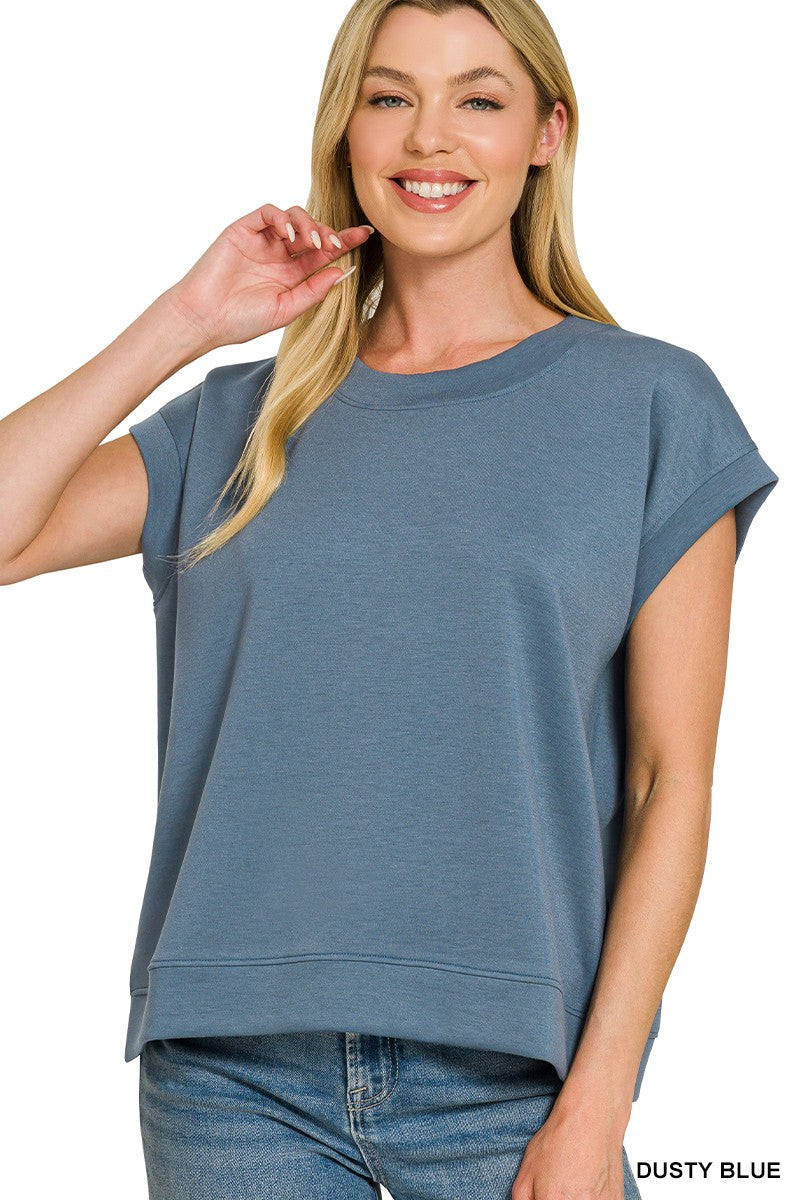 Scuba Short Sleeve Pullover BLUE