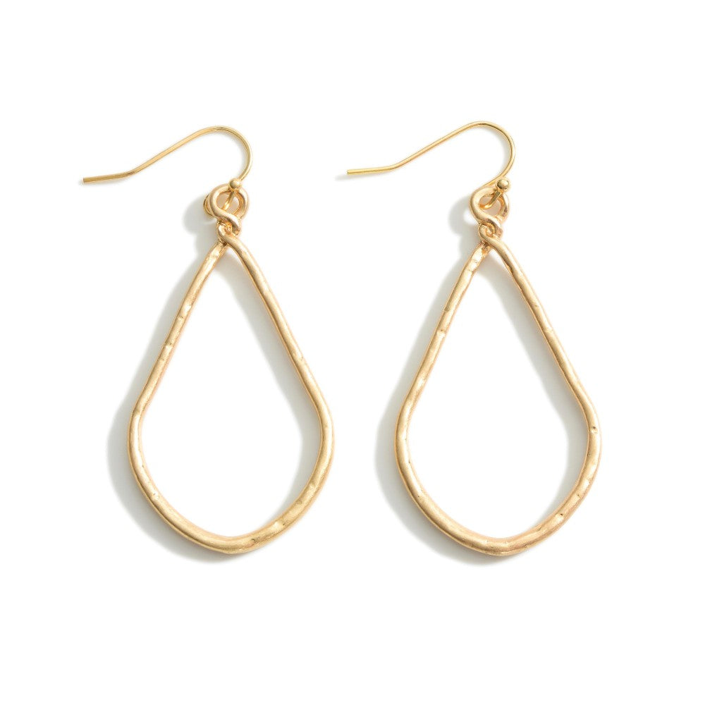 Gold Teardrop Earrings