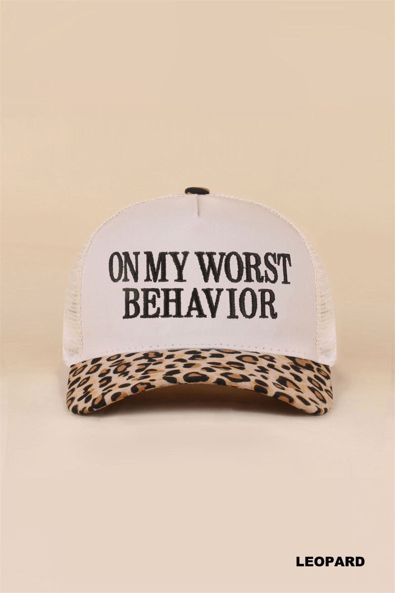 On My Worst Behavior