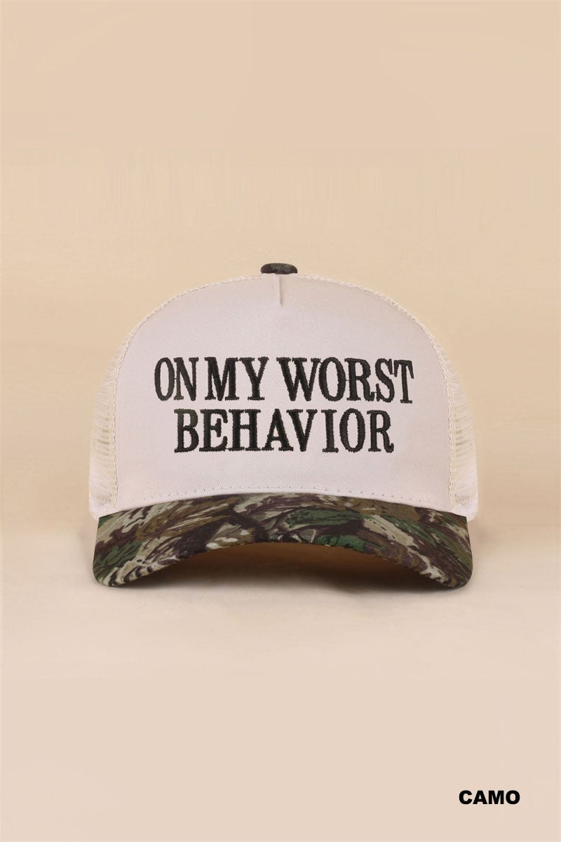 On My Worst Behavior