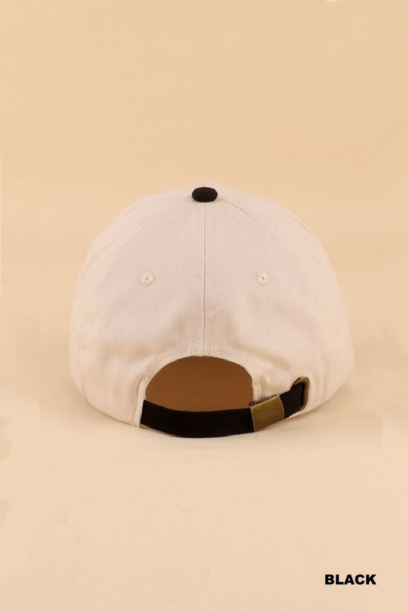 Husband's Problem Hat- Black