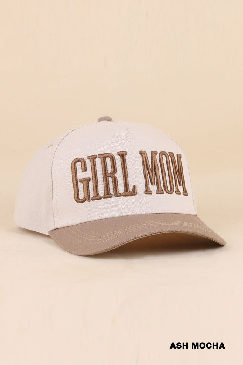 Girl Mom Snapback - Mocha
