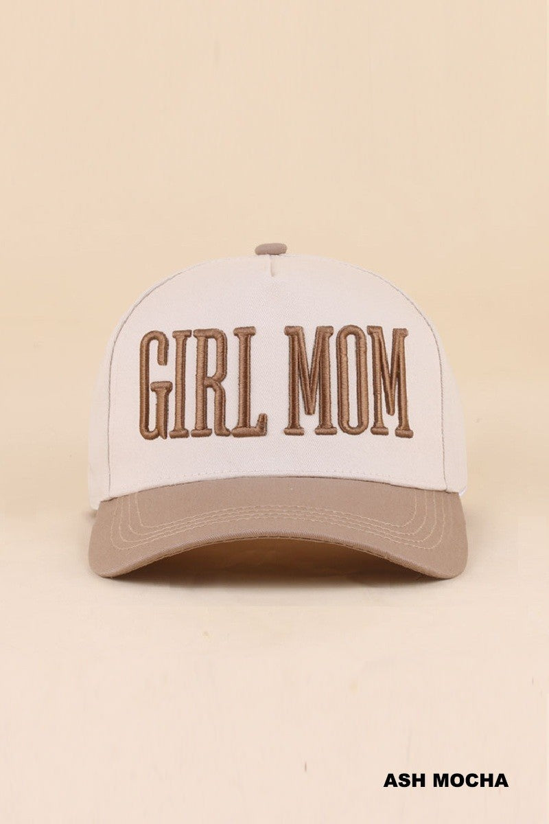 Girl Mom Snapback - Mocha