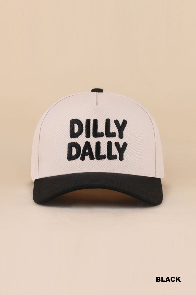 Dilly Dally Hat - Black