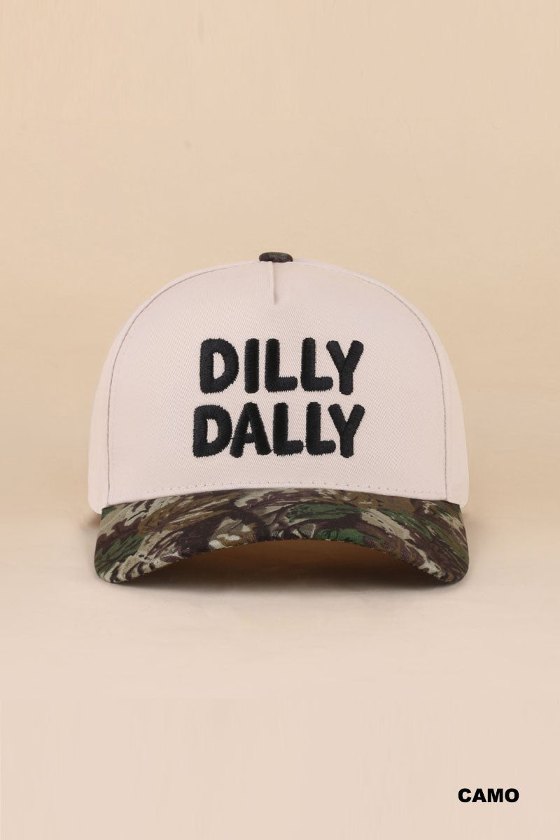 Dilly Dally Hat - Camo