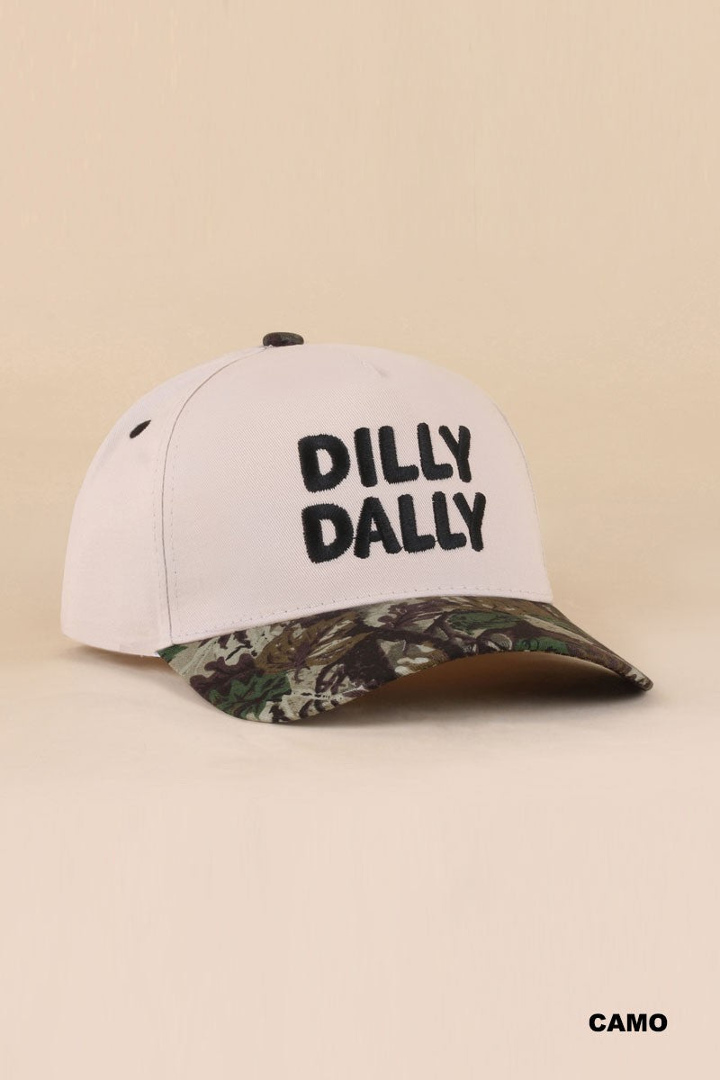Dilly Dally Hat - Camo
