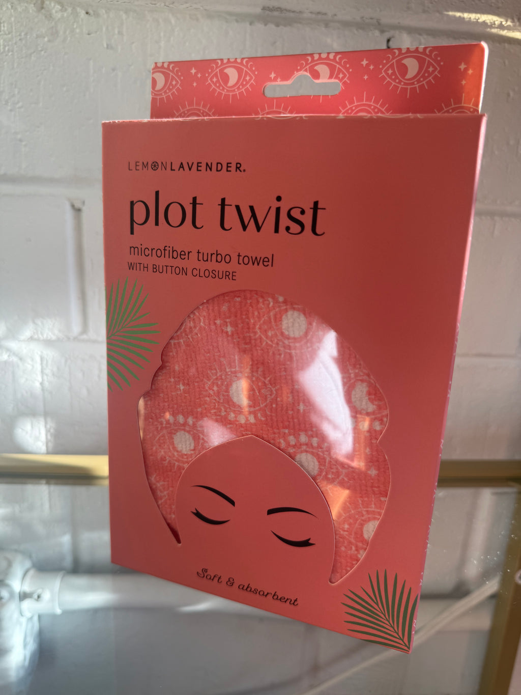 Lemon Lavender Twist Turbo Towel