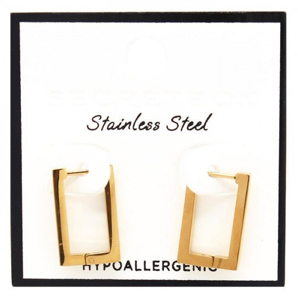 Rectangle Hoop Earrings