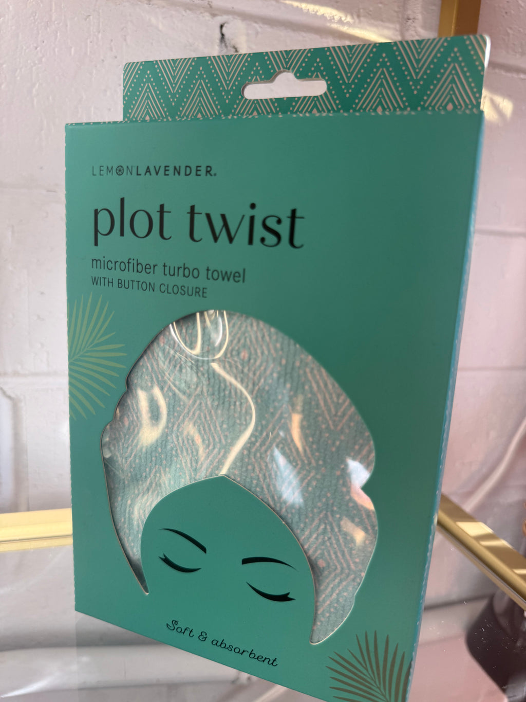 Lemon Lavender Twist Turbo Towel