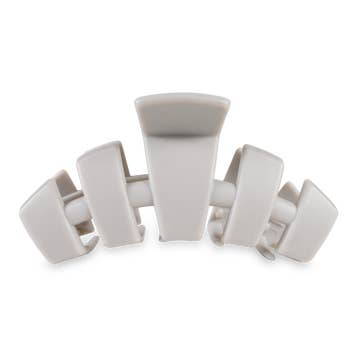 Classic Large Clip - Silver Flames