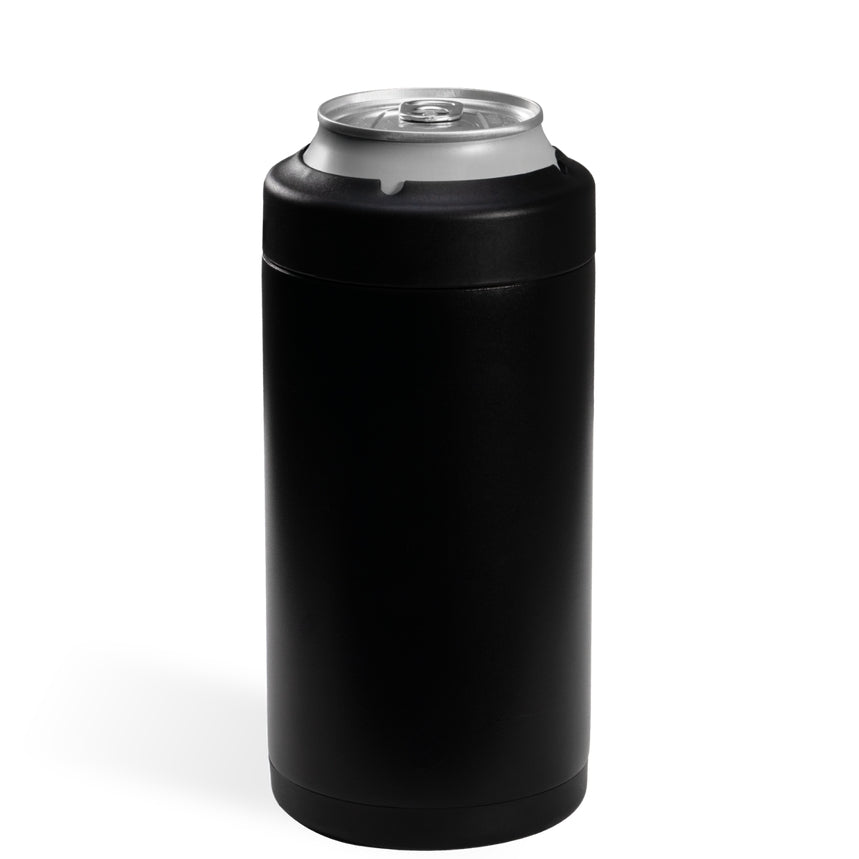 Black HydroJug 16 oz Can Cooler