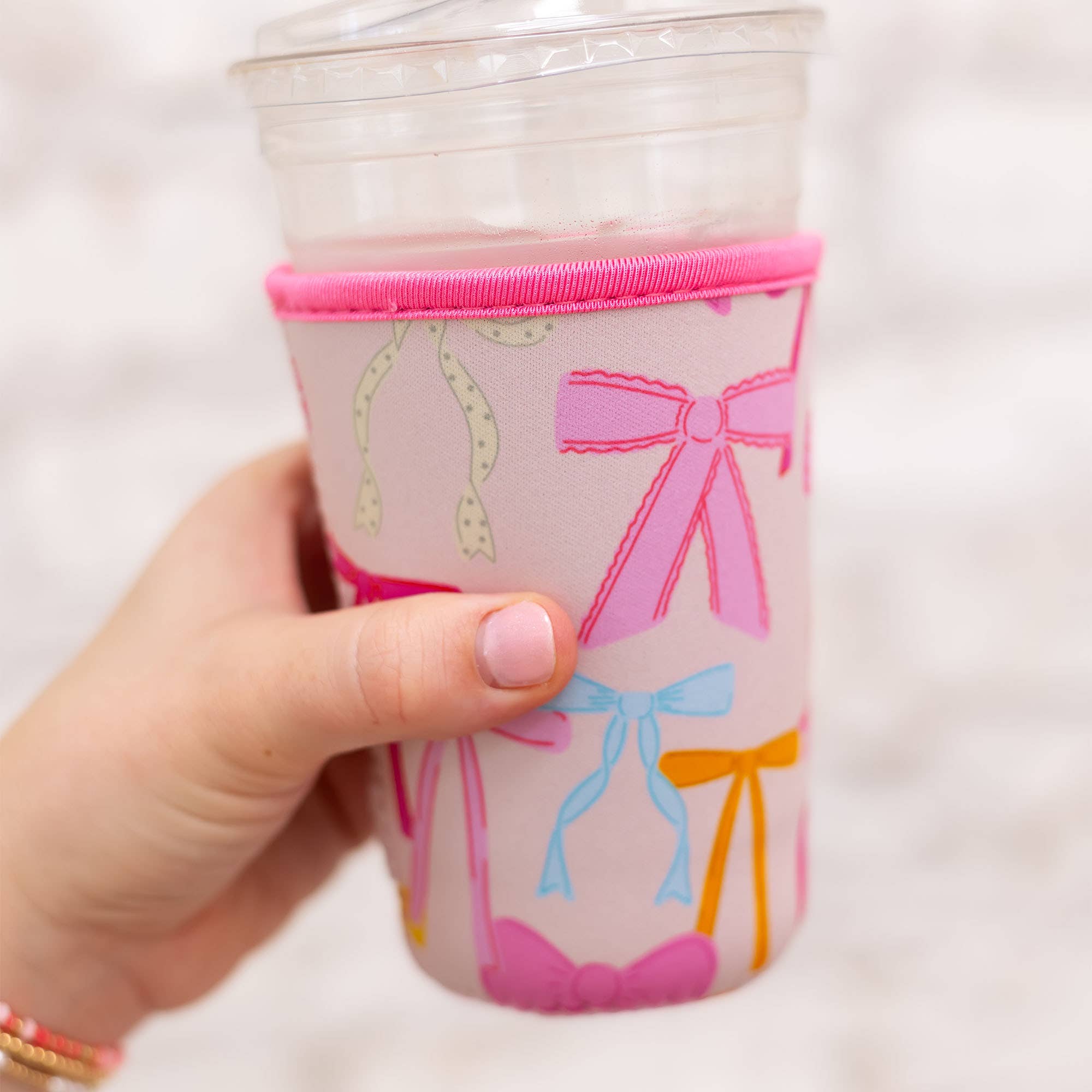 Coquette Bows Drink Sleeve