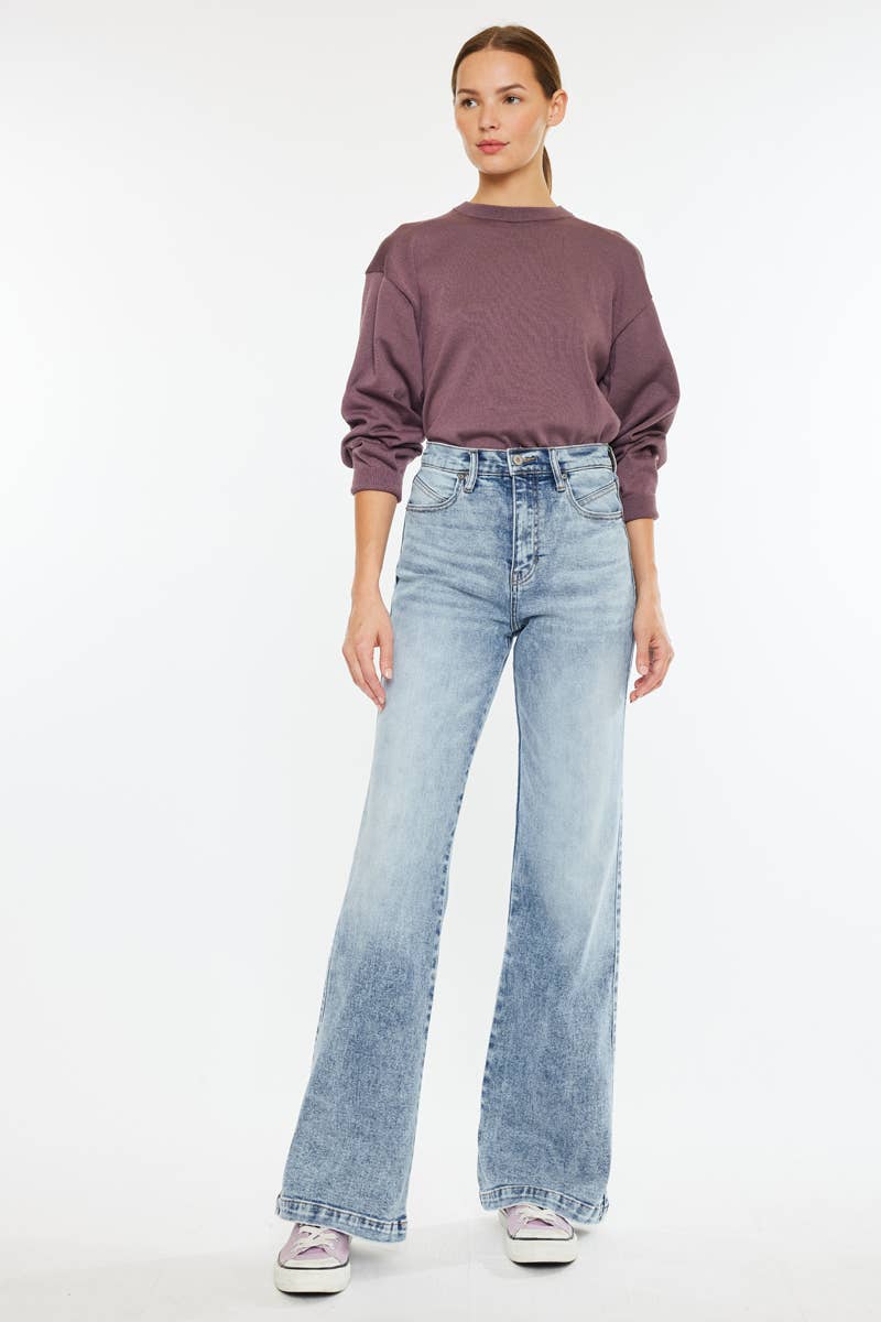 ULTRA HIGH RISE 90’S FLARE JEANS
