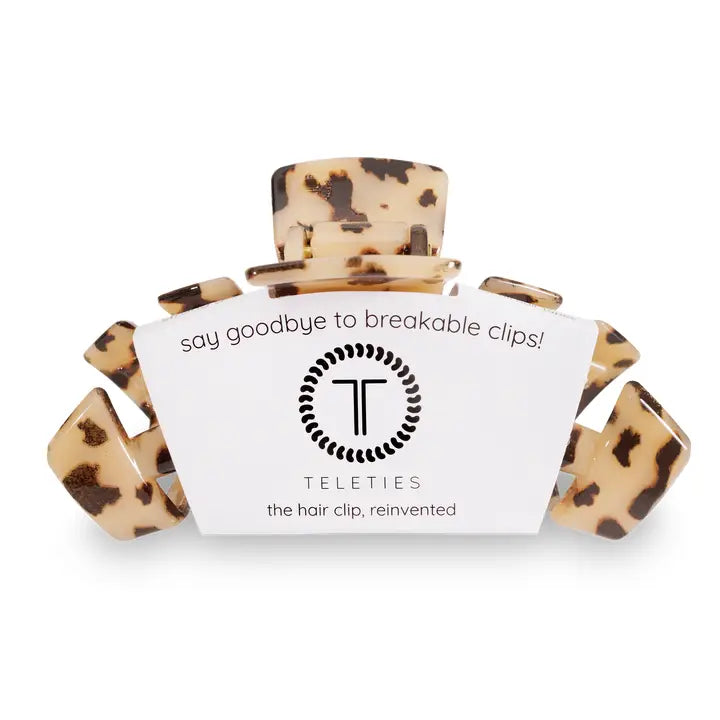 Classic Hair Clip | Large | Blonde Tortoise