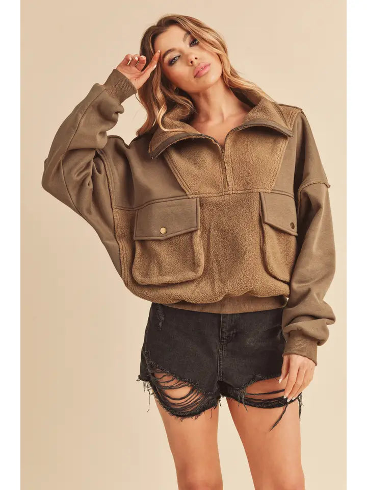 The Carter Pullover  Stone Gay ETA 8/1