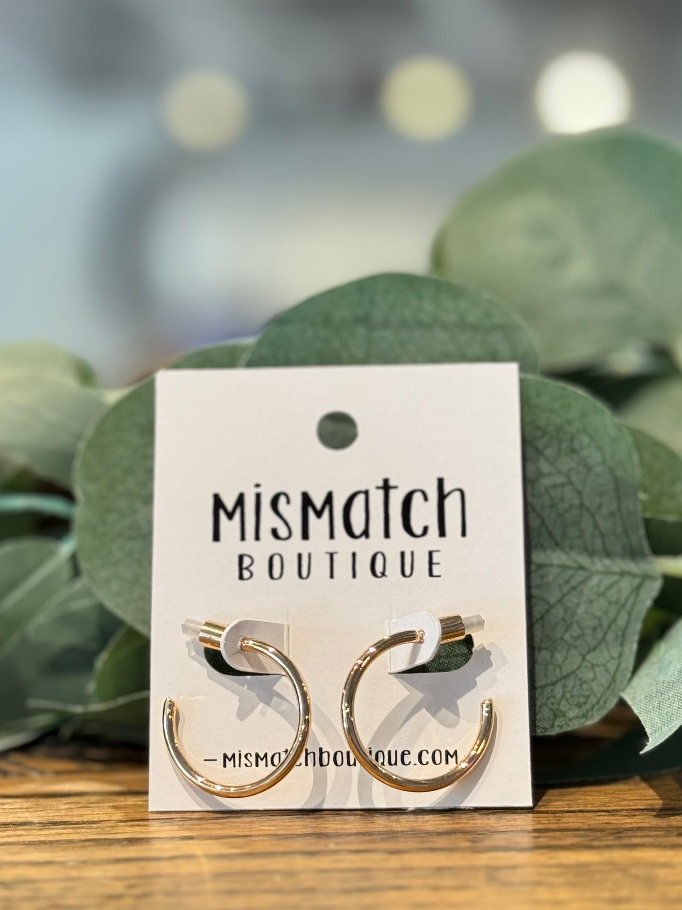 Gold Hoop Earrings