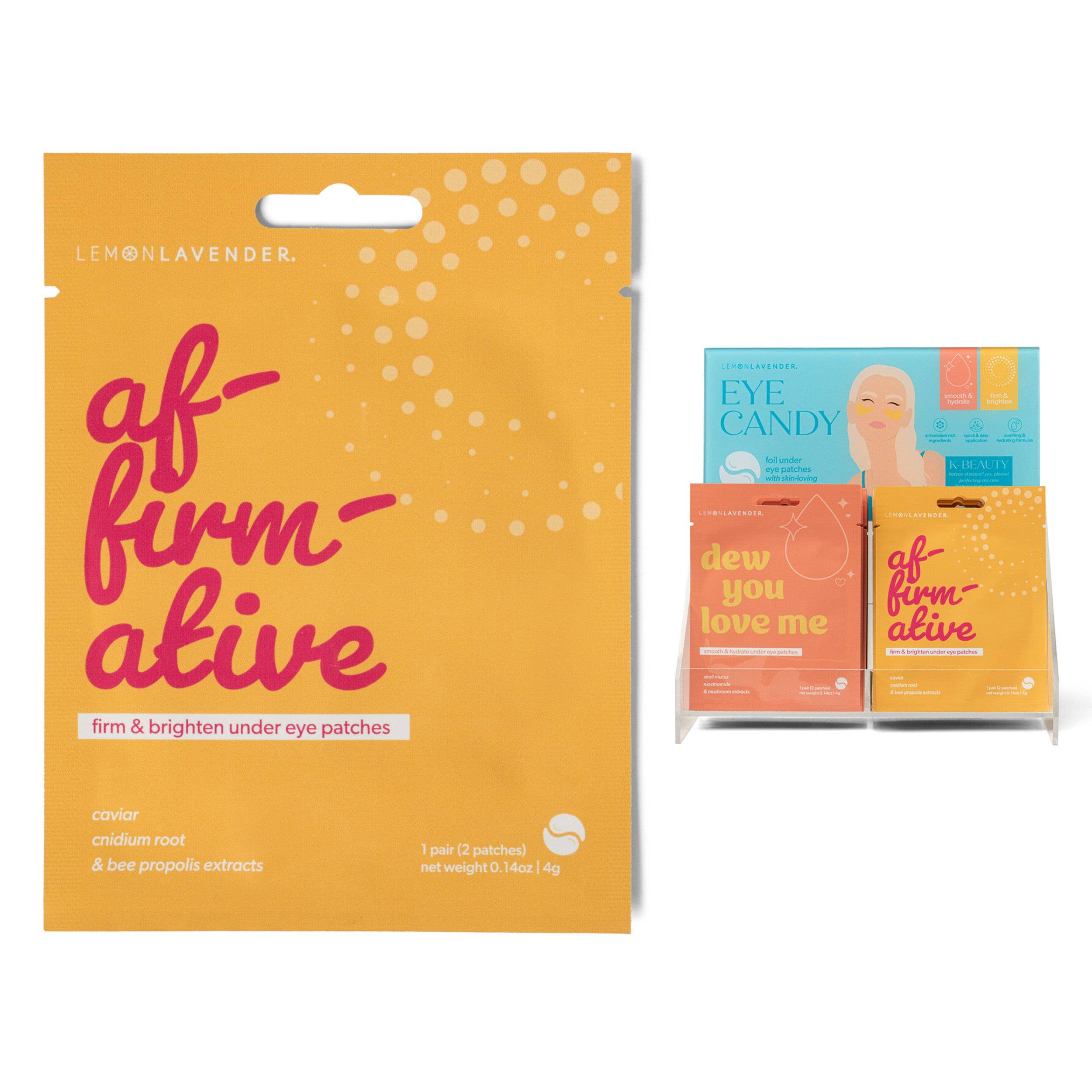 Lemon Lavender Eye Candy Foil Under Eye Patches Assortment