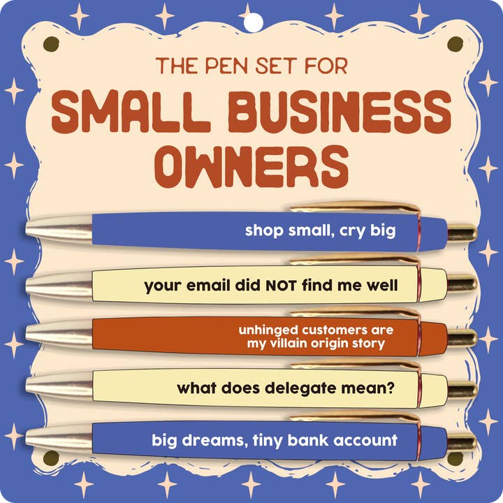Small Business Owner Pen Set