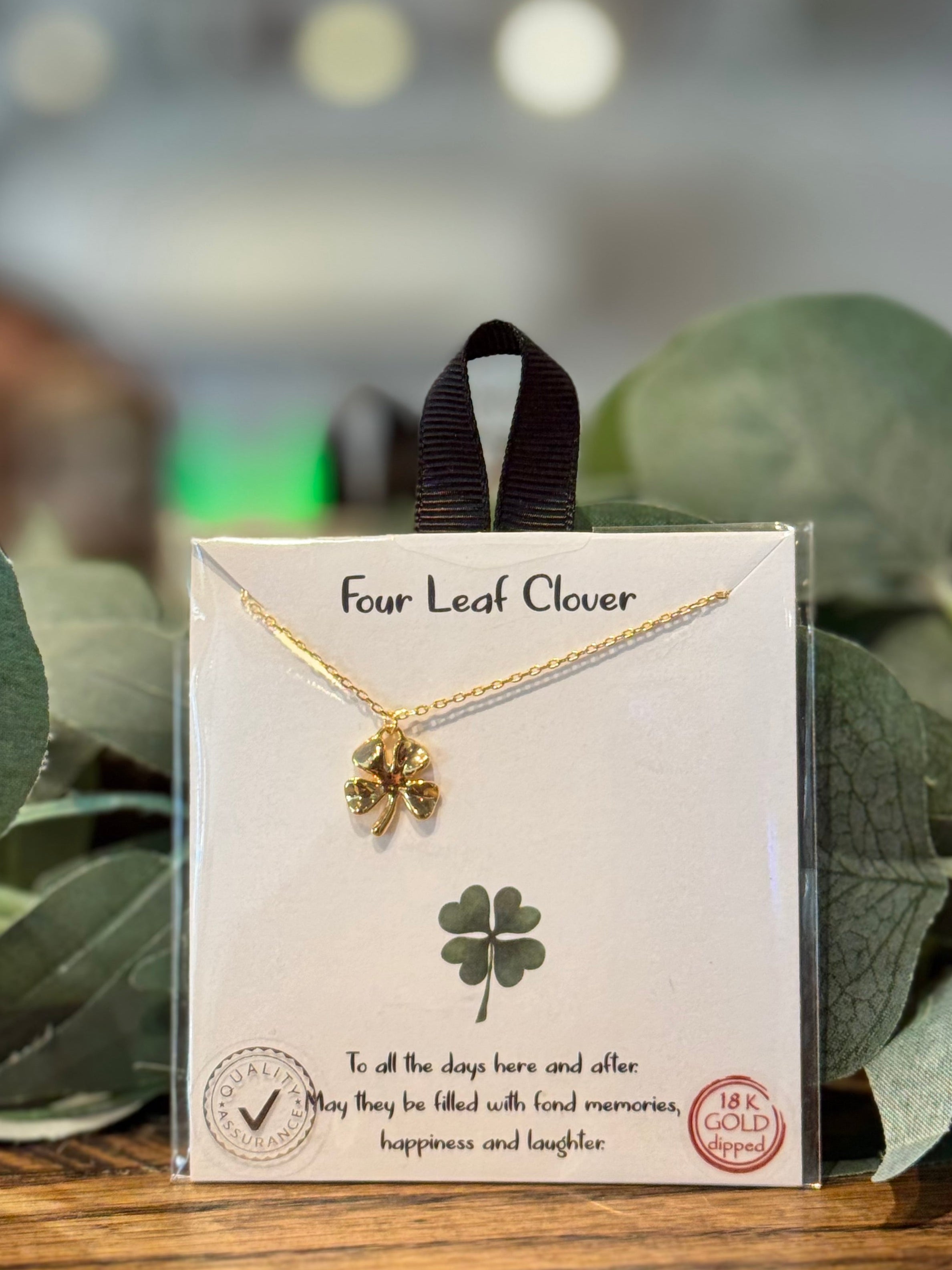 Dainty Four Leaf Clover Necklace