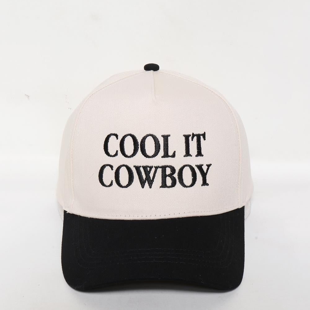 Cool It Cowboy Embroidered Baseball Cap