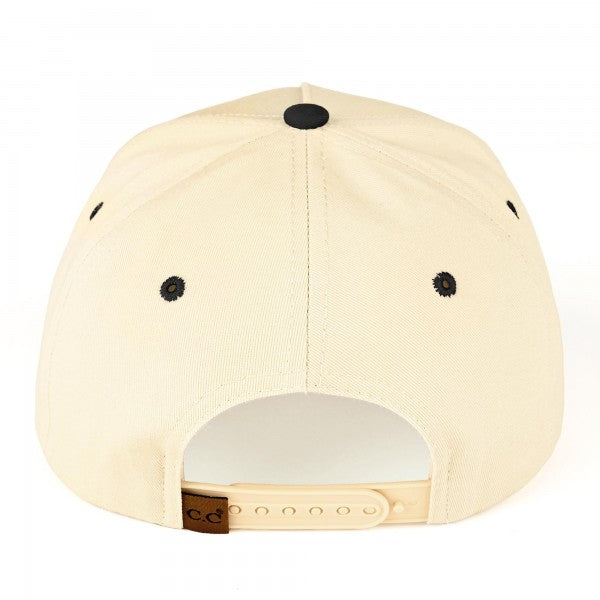 Two Tone Embroidered "MAMA" Trucker Cap