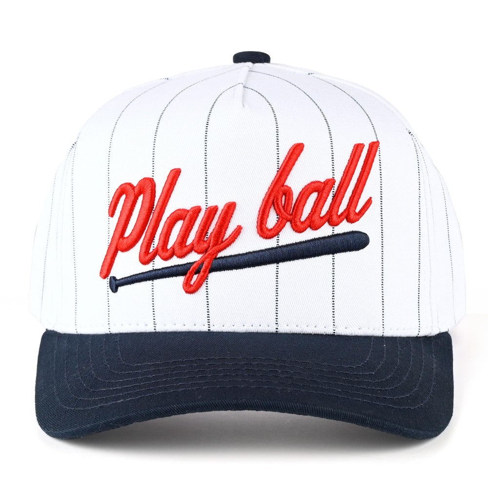 Embroidered "Play Ball" Hat