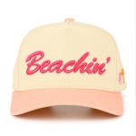 Wave And "Beachin" Hat Peach