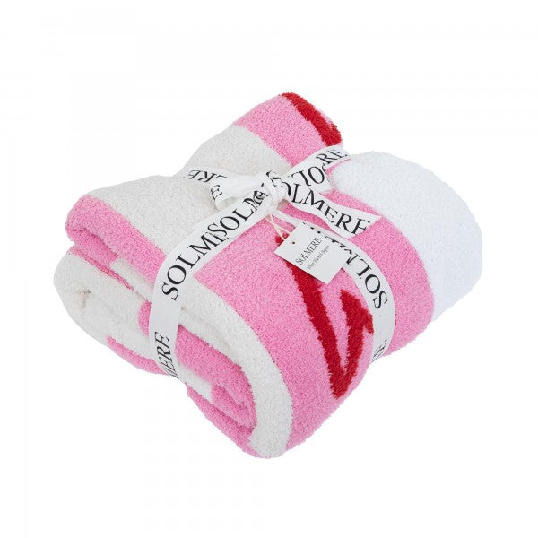 Checkered Hearts Blanket