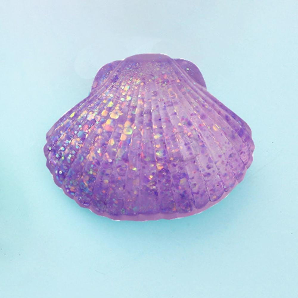 Glitter Shell Squishy Toy