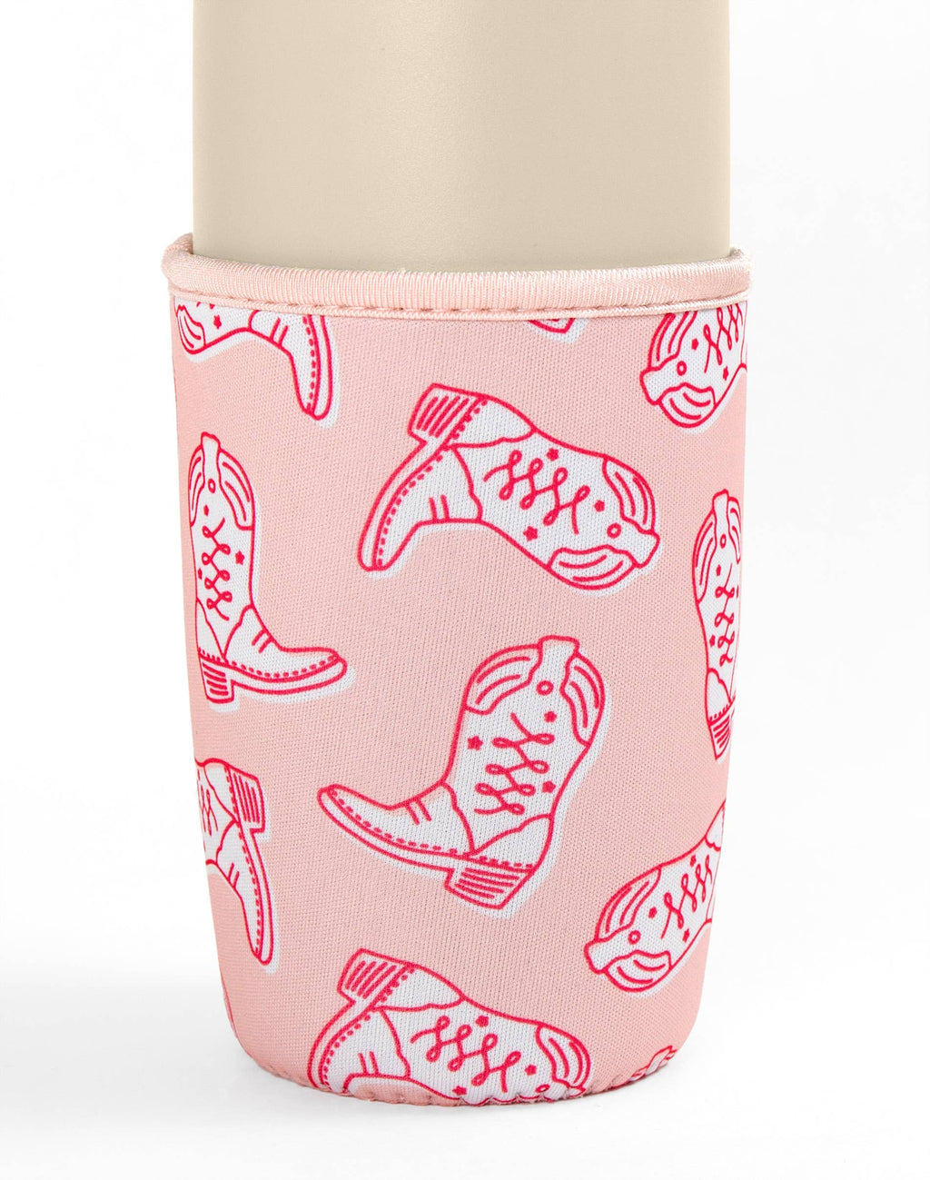 Western Cowgirl Boots Drink Sleeve