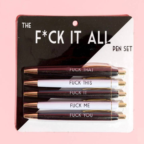 "F*ck It All" Pen Set