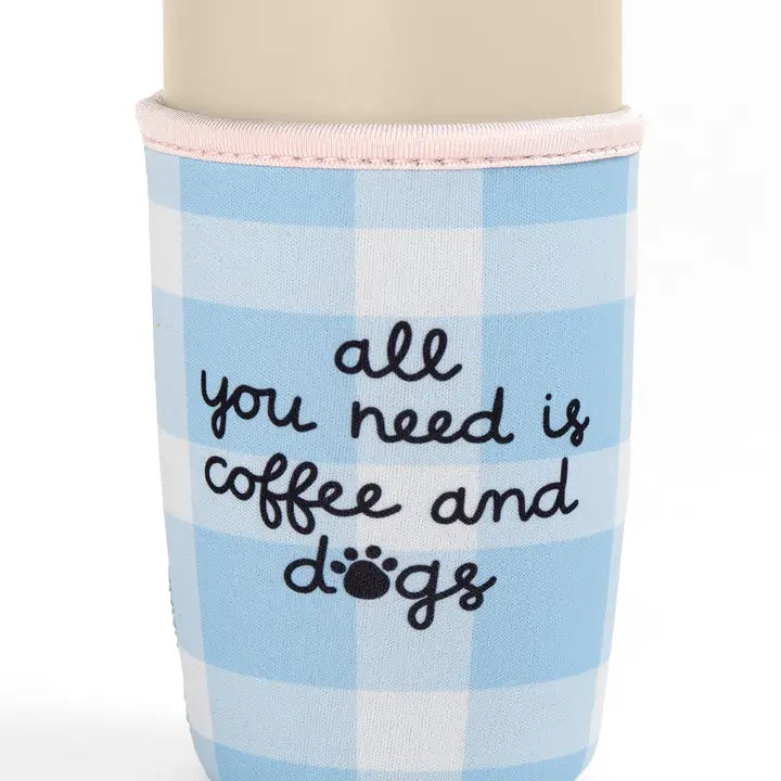 Coffee & Dogs Drink Sleeve