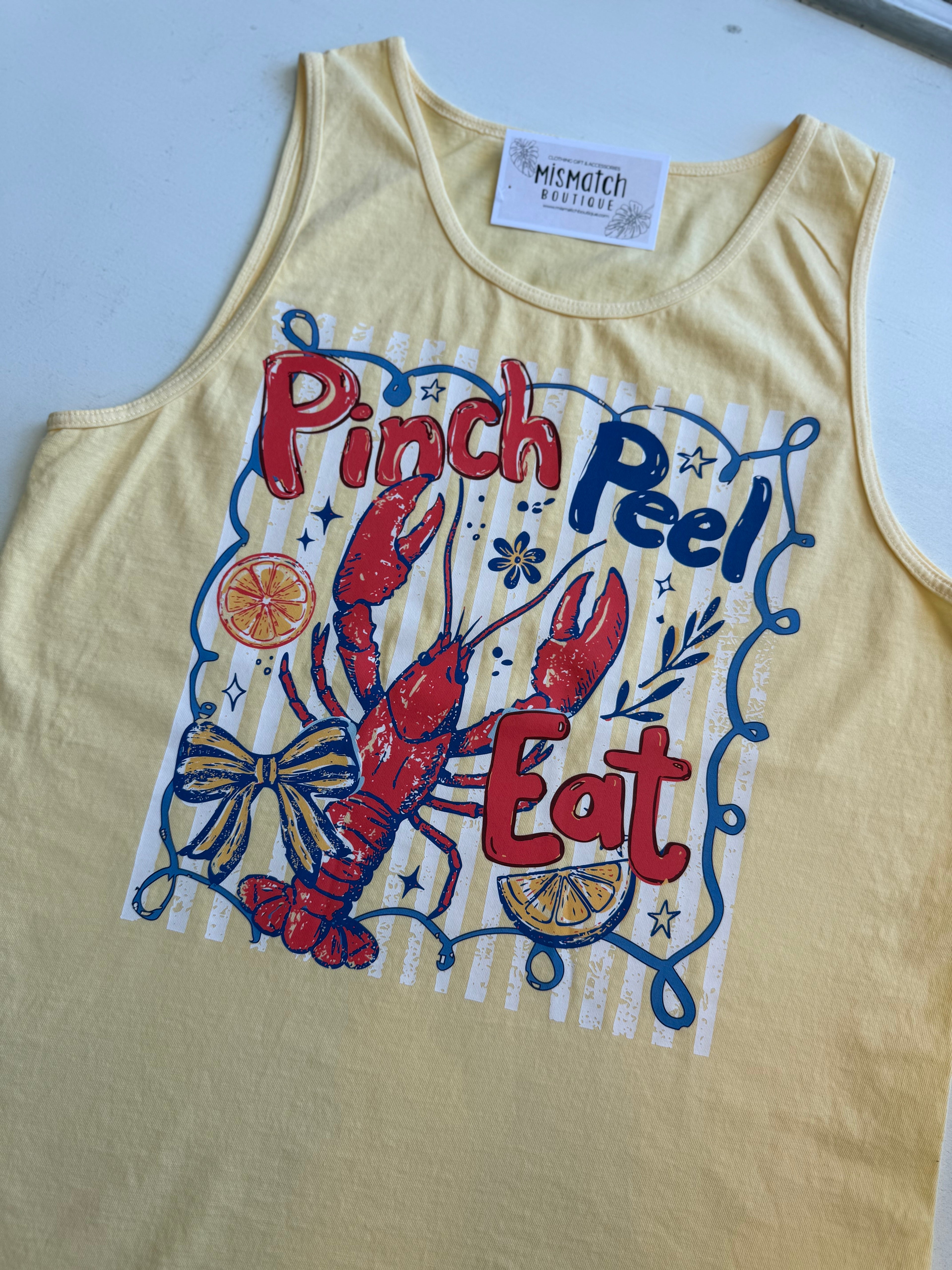 Pinch Peel Eat -Tank