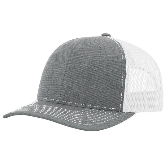 Grey Front White Mesh Back 112 Richardson