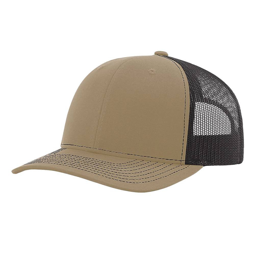 Khaki Front Coffee Mesh Back 112 Richardson