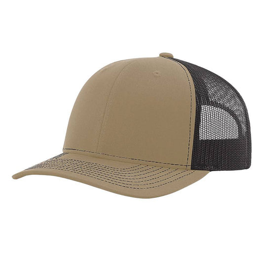 Khaki Front Coffee Mesh Back 112 Richardson