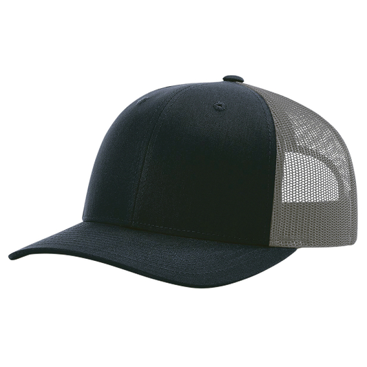 Navy Front Charcoal Mesh Back 112 Richardson